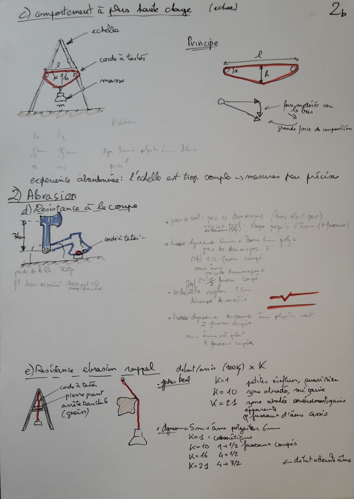 lighter climbing rope project