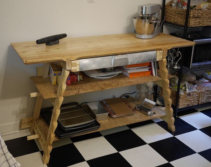 Pastry bench