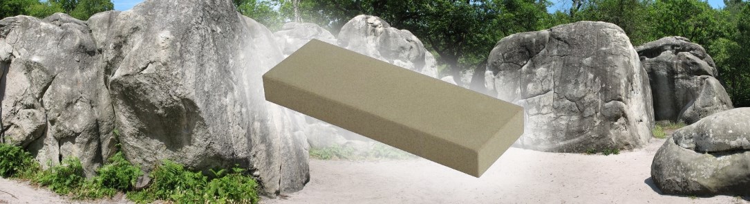the naturally artificial sharpening stone